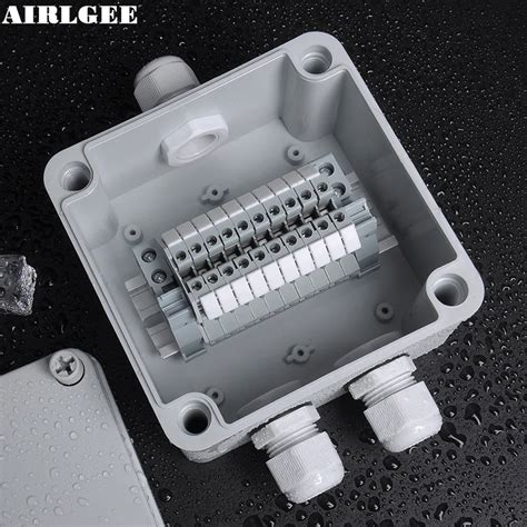 1 2 electrical junction box|exterior wire junction box.